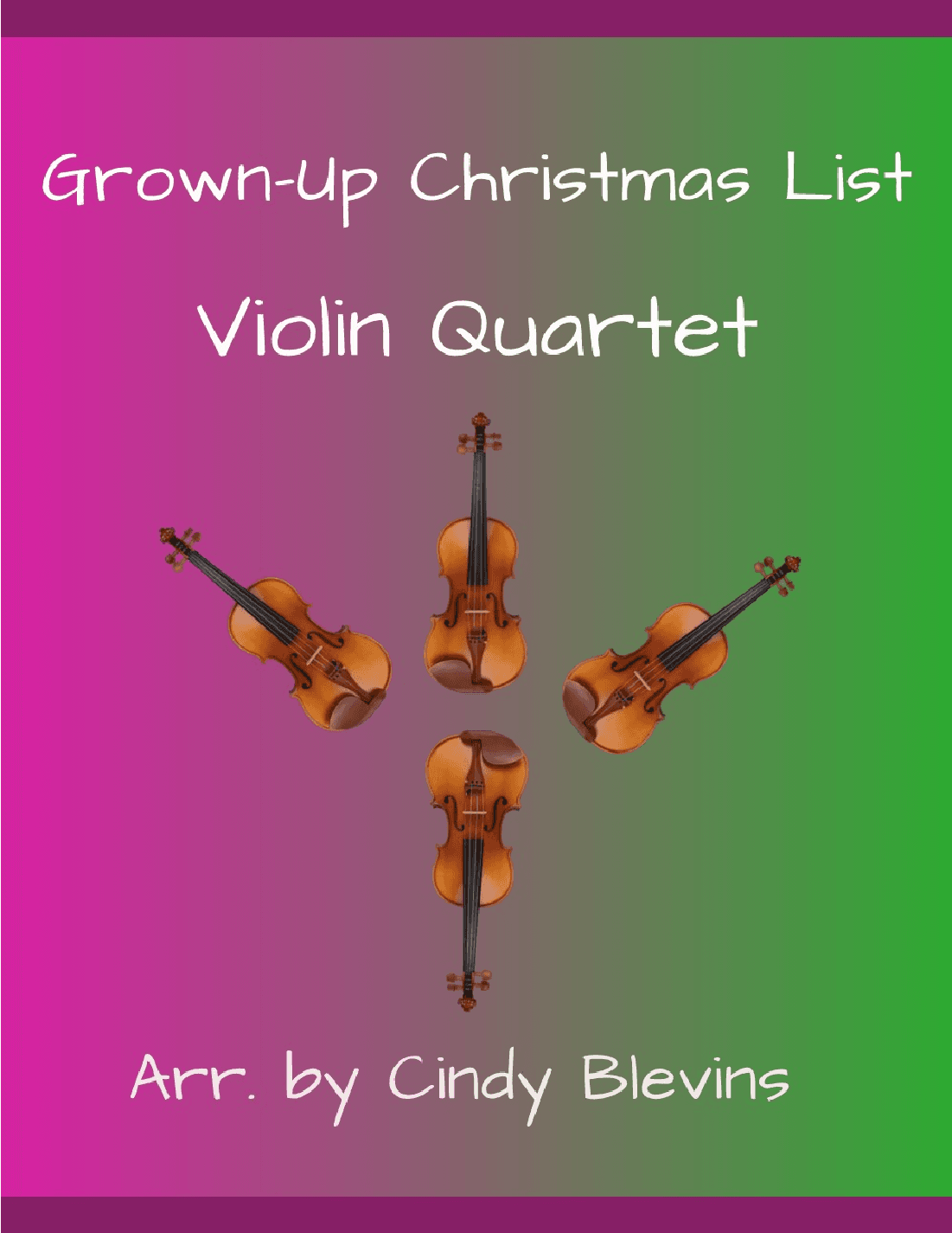 Grown-Up Christmas List (arr. Cindy Blevins)