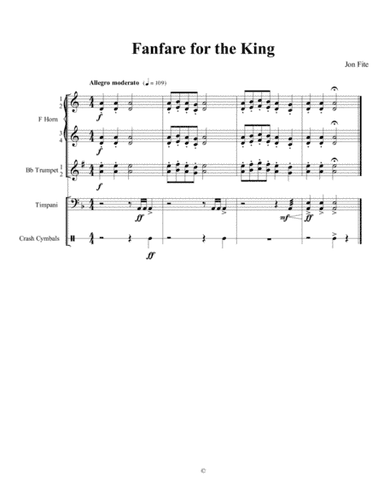 Fanfare for the King