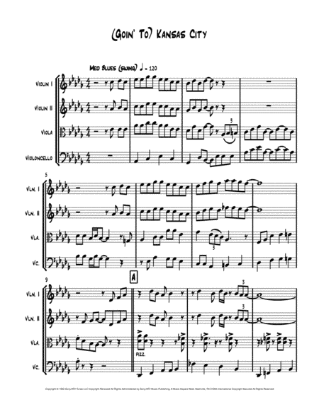 Kansas City (arr. Marvin Gruenbaum)
