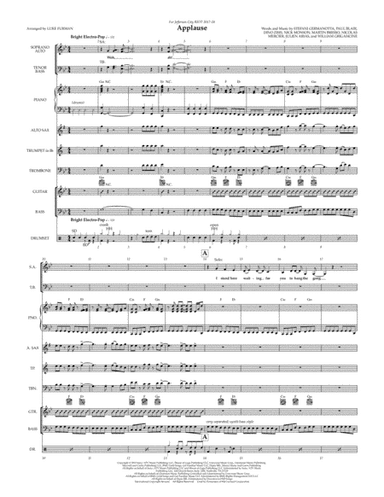 Applause (arr. Luke Furman)