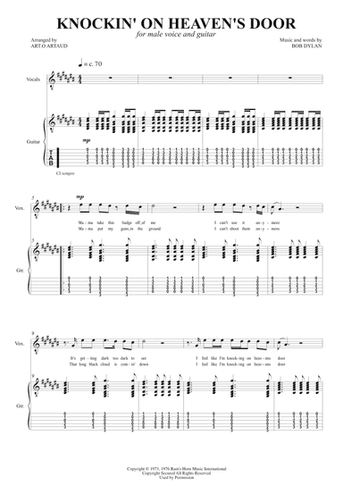 Knockin' On Heaven's Door (arr. Art.o Artaud)
