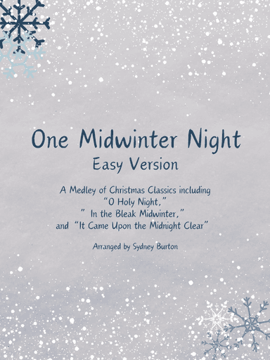 One Midwinter Night (arr. Sydney Burton)