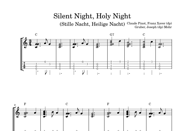 Stille Nacht, Heilige Nacht (arr. Jussi Kontinen)