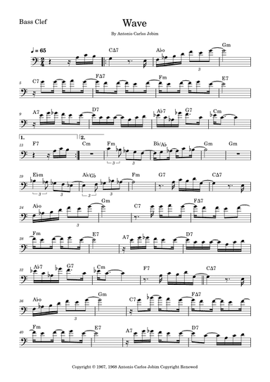 Wave (arr. Fabio Eduardo de Oliveira)