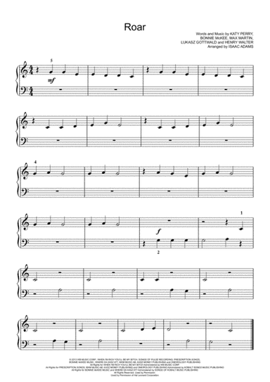 Roar (arr. Isaac Adams)