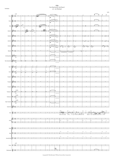 Alfie (arr. Jan Radesjö)