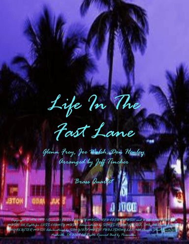 Life In The Fast Lane (arr. Jeff Tincher)