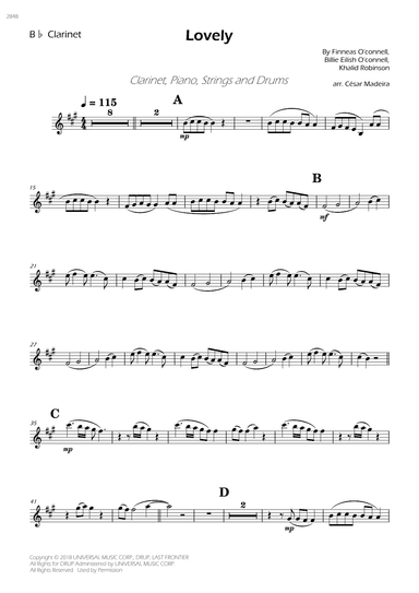 Lovely (arr. César Madeira)