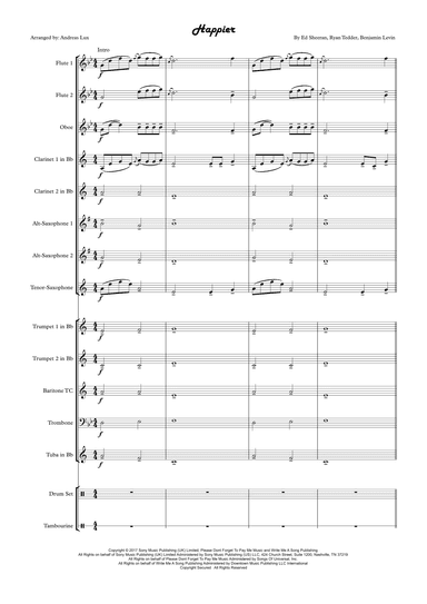 Happier (arr. Andreas Lux)