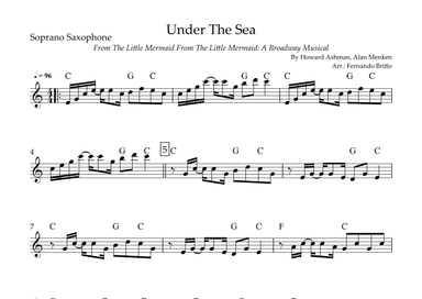 Under The Sea (arr. Fernando Britto)