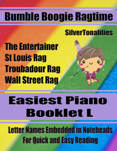 Bumble Boogie Ragtime for Easiest Piano Booklet L (arr. SilverTonalities)