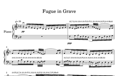 Fugue in Grave