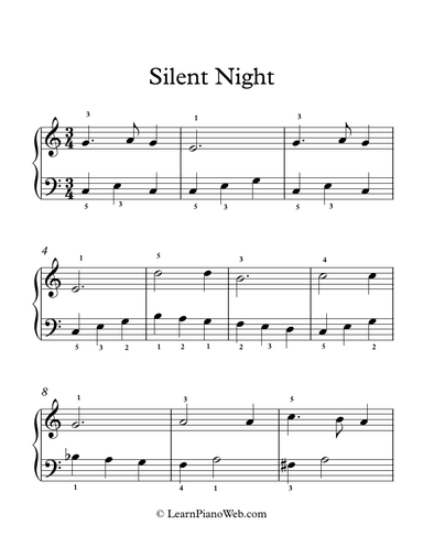 Silent Night (arr. PianoWithMichael.com)