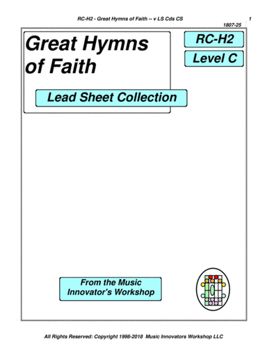 RC-H2 - Great Hymns of Faith (Key Map Tablature) (arr. John M. Honeycutt)