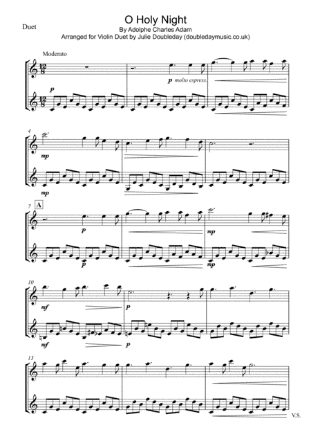 Holy Night, O (arr. Julie Doubleday)