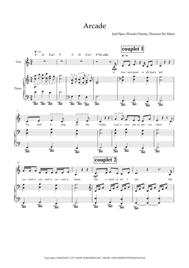 Arcade (arr. Peligot)