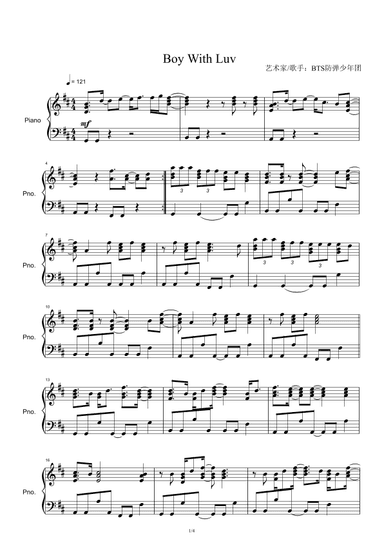 Boy With Luv (arr. Bts Feat. Halsey)