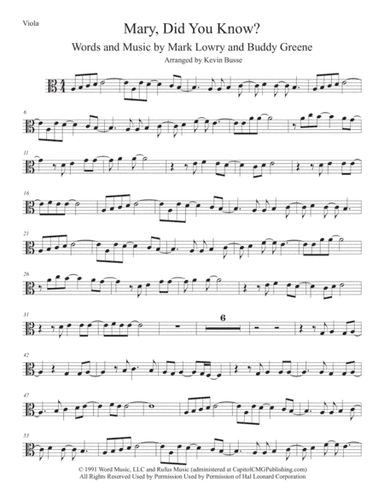 Mary, Did You Know? (arr. Kevin Busse)