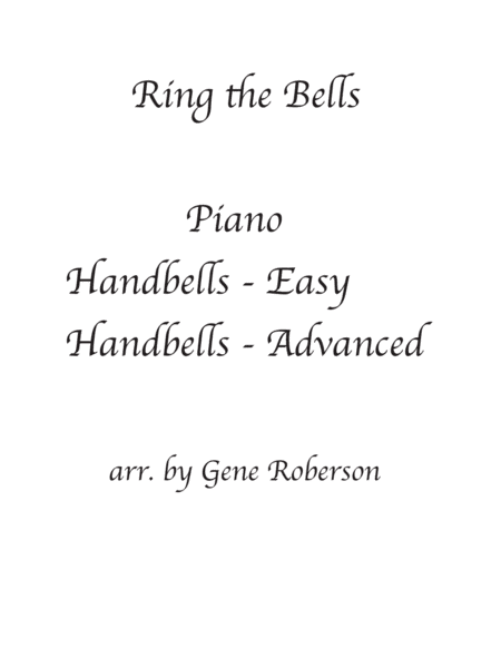 Ring The Bells (arr. Gene Roberson)