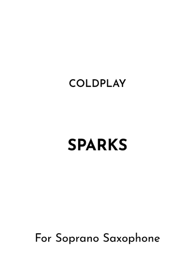 Sparks (arr. Jireh J.)