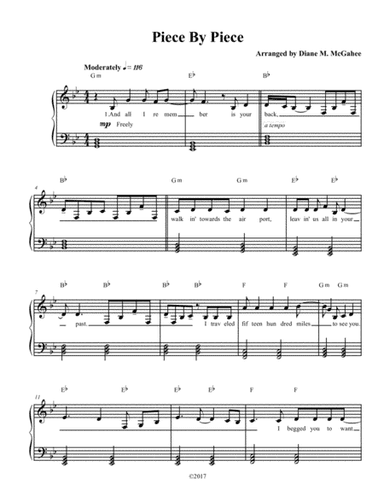Piece By Piece (arr. Diane M. McGahee)