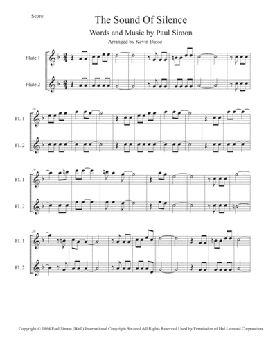 The Sound Of Silence (arr. Kevin Busse)