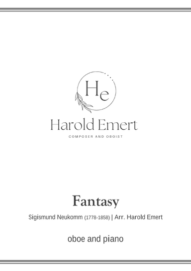Fantasy (arr. Harold Emert)