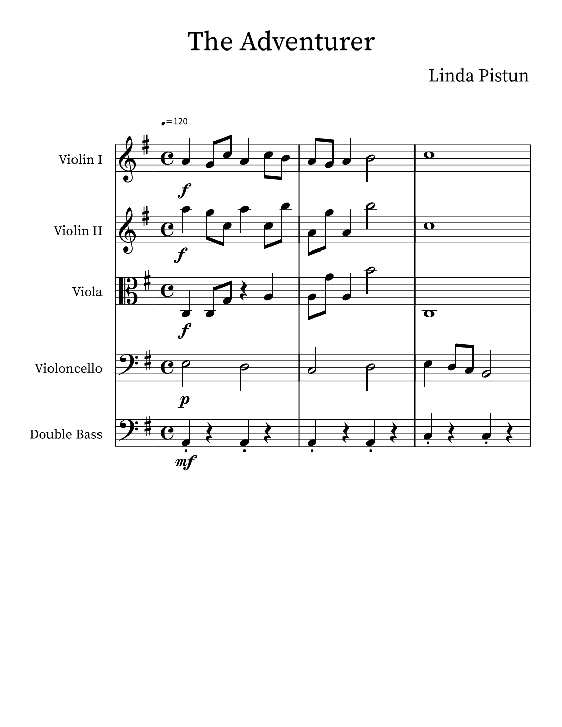 The Adventurer - Score Only