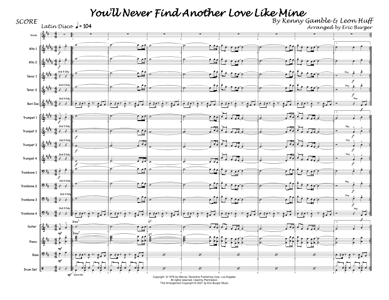 You'll Never Fond Another Love Like Mine
