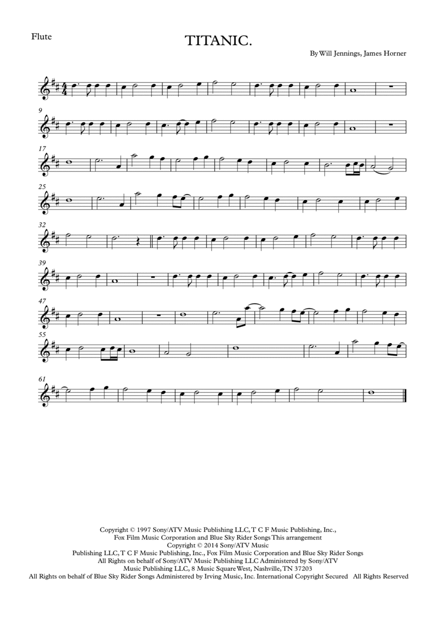 My Heart Will Go On (love Theme From 'titanic') (arr. Vinicius Louzada)
