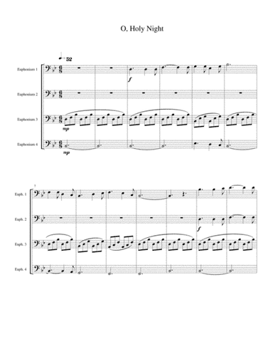 O, Holy Night (arr. Kenneth D. Friedrich)