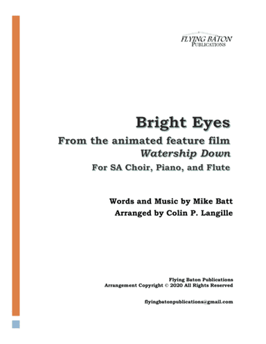 Bright Eyes (arr. Colin P. Langille)
