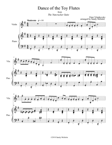 Dance of the Toy Flutes (arr. Sandy McIntire)