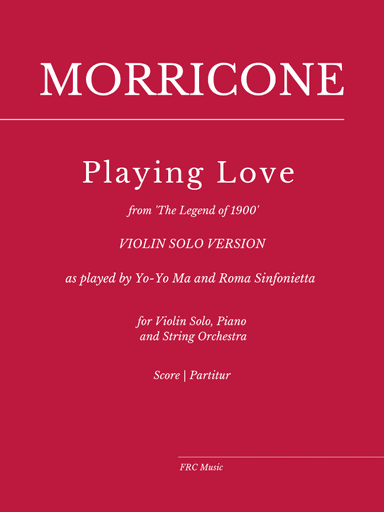 Playing Love (arr. Flavio Regis Cunha)