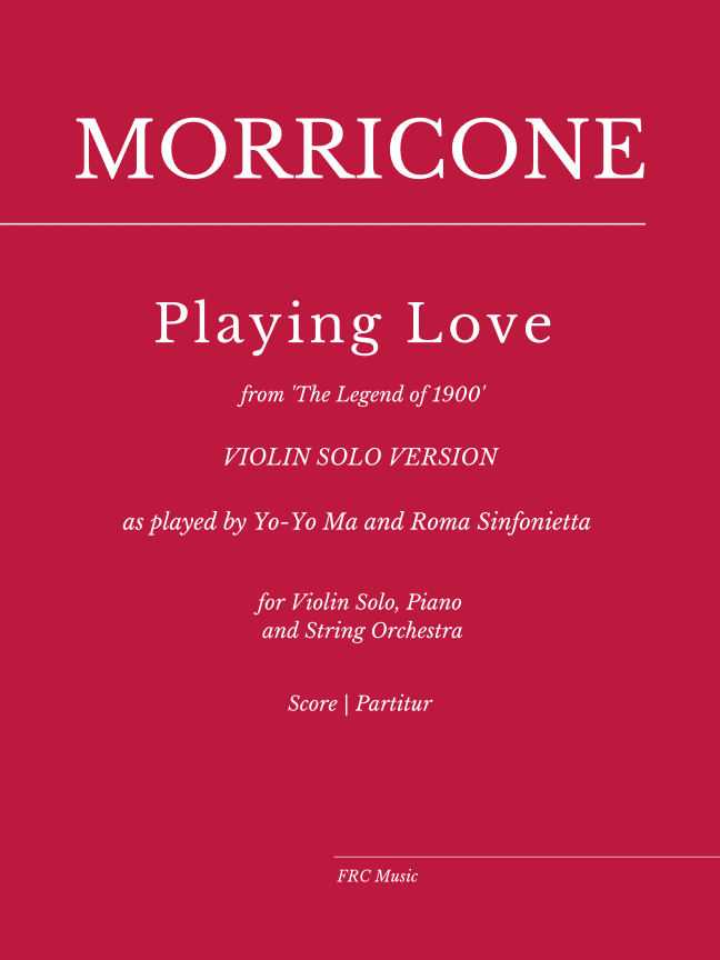 Playing Love (arr. Flavio Regis Cunha)