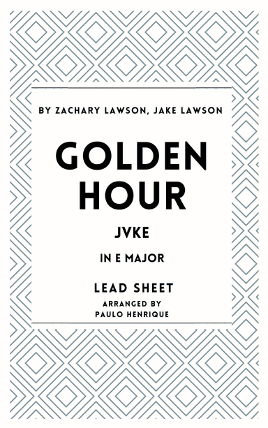 Golden Hour (arr. Paulo Henrique)