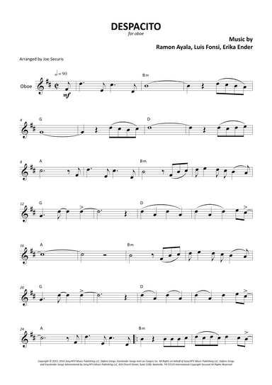 Despacito (arr. Joe Securis)