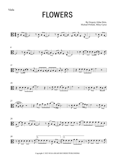 Flowers (arr. Gabriel Oliveira)