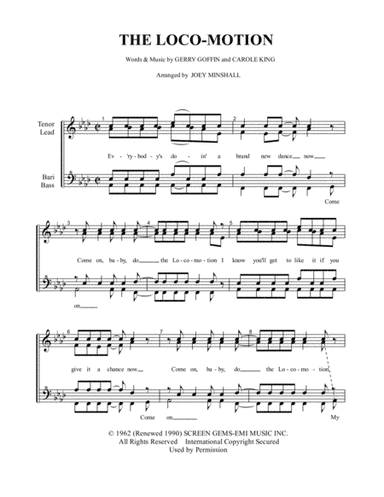 The Loco-motion (arr. Joey Minshall)