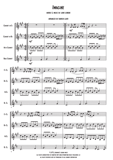 Imagine (arr. Darren Lloyd)