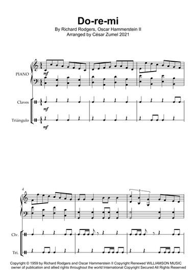 Do-re-mi (arr. César Zumel)