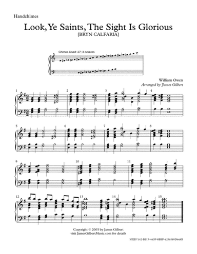 Look Ye Saints, The Sight Is Glorious (arr. James Gilbert)