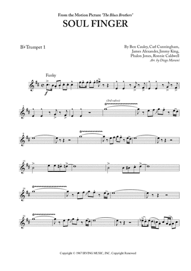 Soul Finger (arr. Diego Marani)