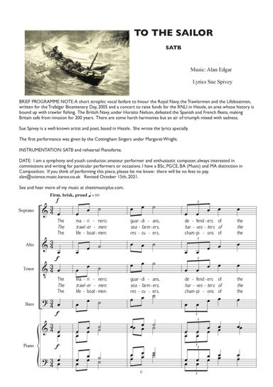 TO THE SAILOR
