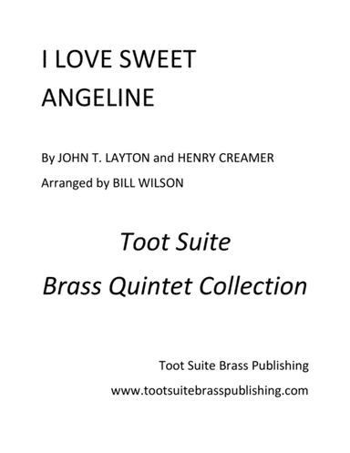 I Love Sweet Angeline (arr. Bill Wilson)