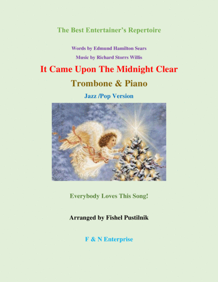 "It Came Upon The Midnight Clear" for Trombone and Piano (arr. Fishel Pustilnik)