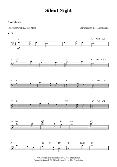 Silent Night (arr. P.H. Damasceno)