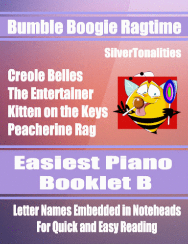 Bumble Boogie Ragtime for Easiest Piano Booklet B (arr. SilverTonalities)