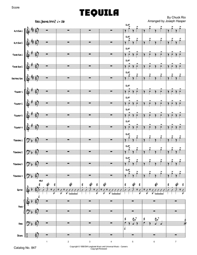 Tequila (arr. Joseph Hasper)