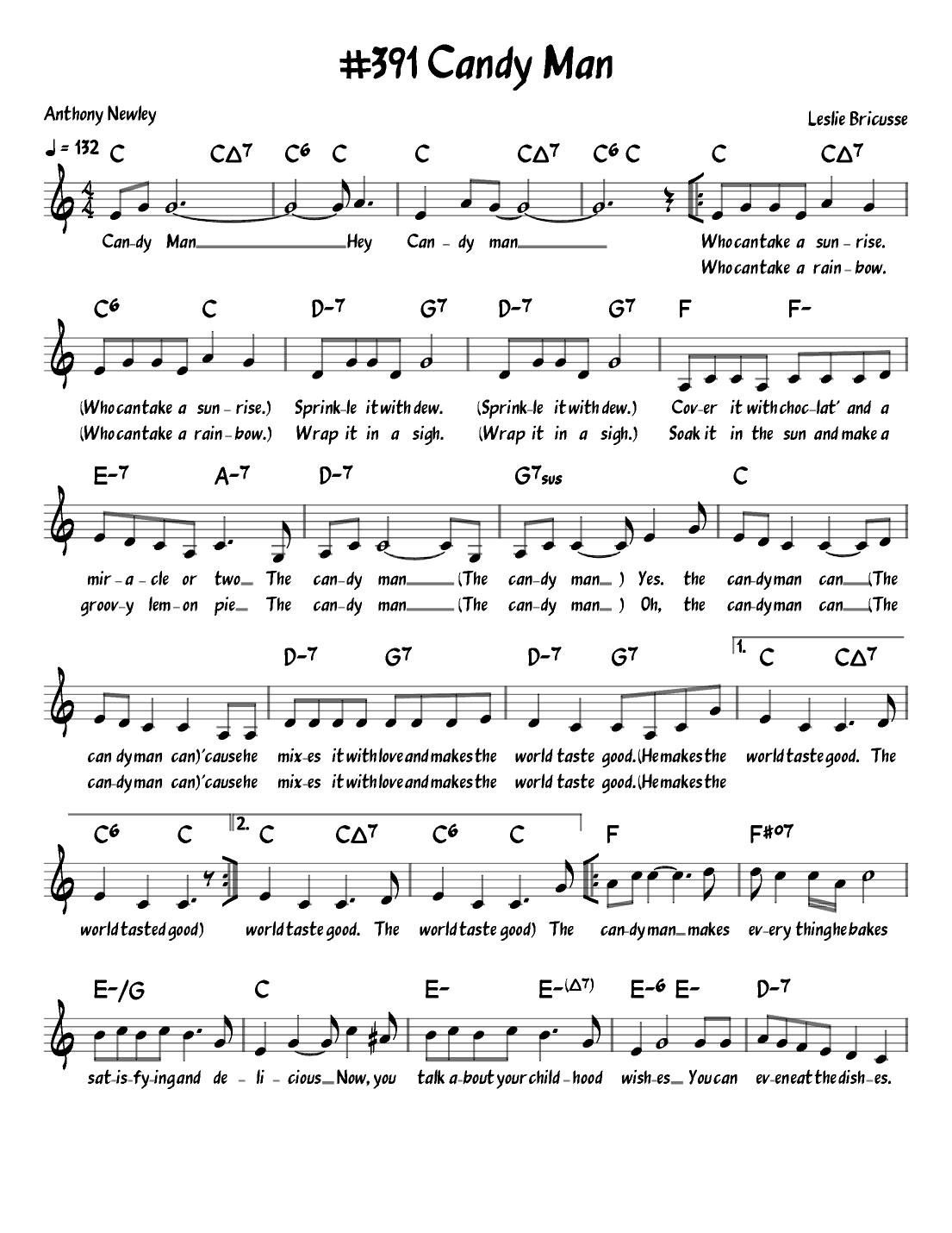 The Candy Man (arr. John Fries)